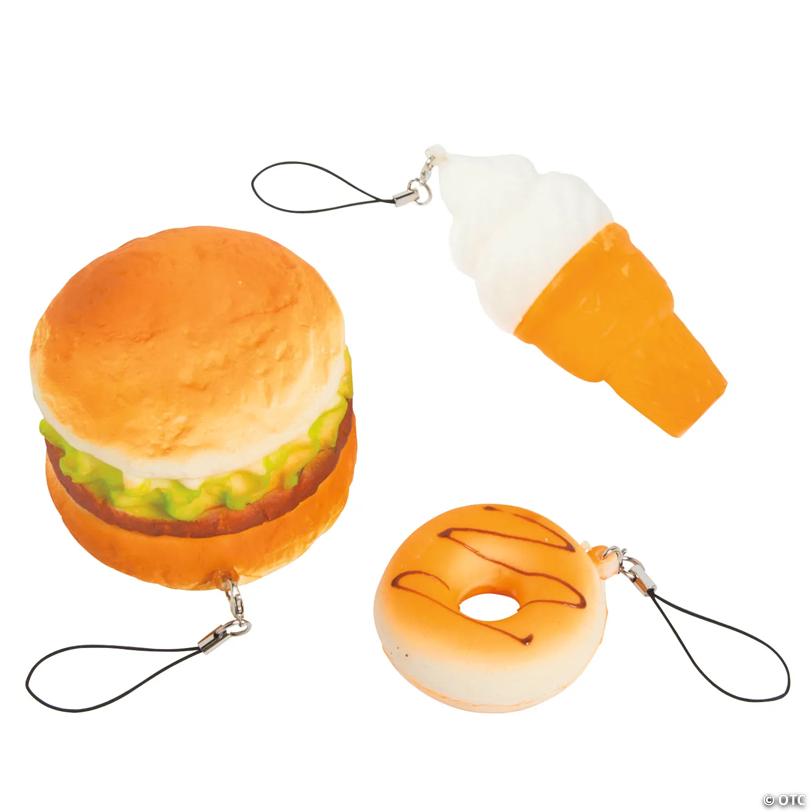 Junk Food Slow-Rising Squishies - 12 Pc.