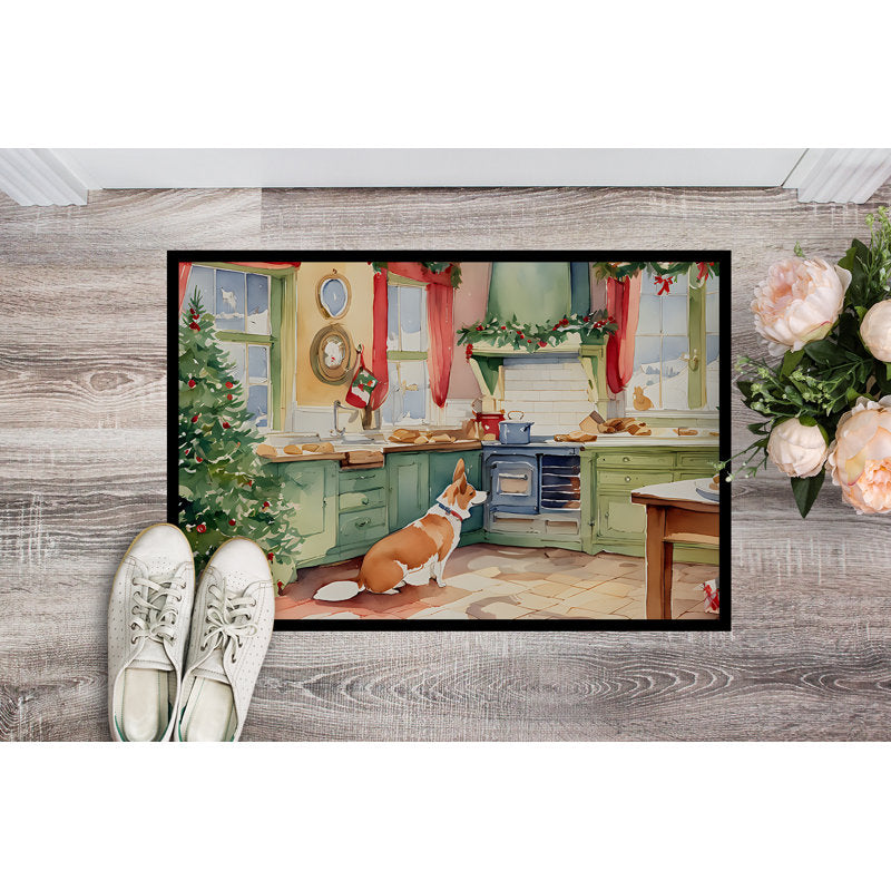 Junya Non-Slip Christmas Doormat