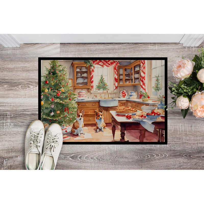 Junya Non-Slip Christmas Doormat