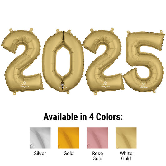 16 inch 2025 - ANAGRAM NUMBERS KIT (AIR-FILL ONLY) | USA Decoration®