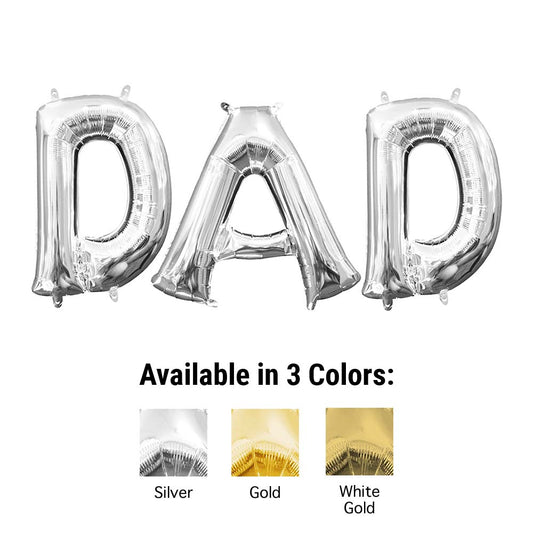 16 inch DAD - ANAGRAM LETTERS KIT (AIR-FILL ONLY) | USA Decoration®