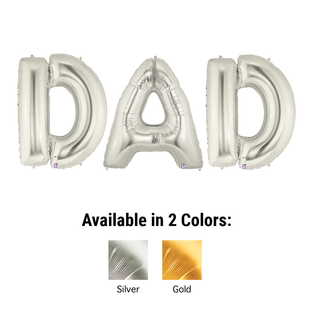 40 inch DAD - MEGALOON LETTERS KIT | USA Decoration®