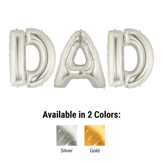 40 inch DAD - MEGALOON LETTERS KIT | USA Decoration®