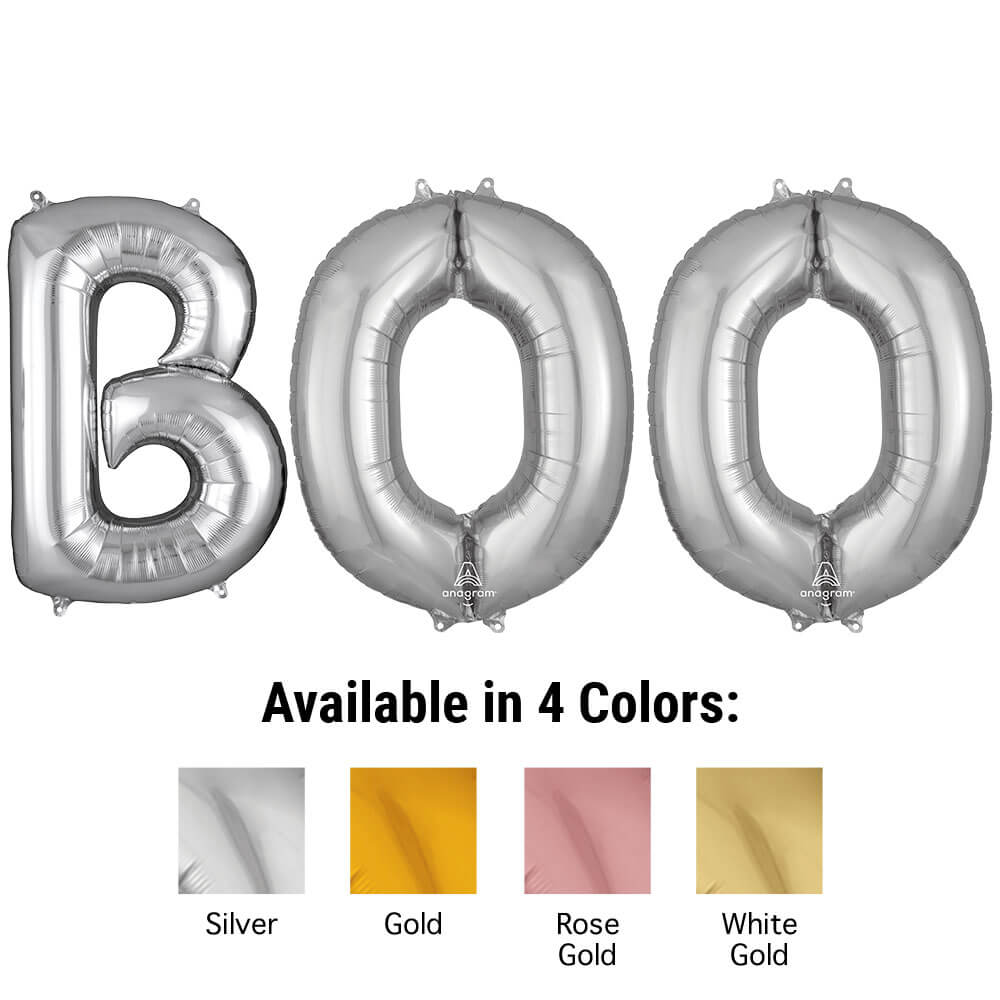 34 inch BOO - ANAGRAM LETTERS KIT | USA Decoration®