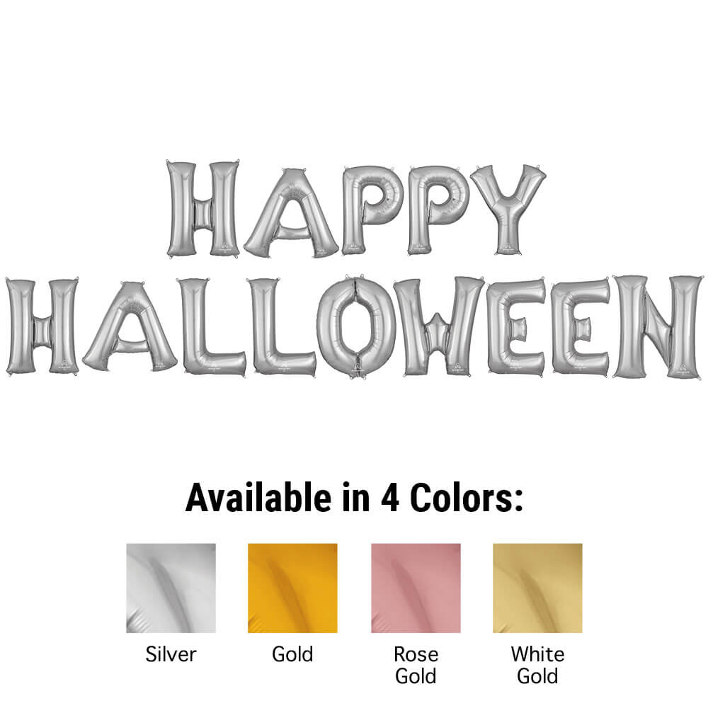 34 inch HAPPY HALLOWEEN - ANAGRAM LETTERS KIT | USA Decoration®
