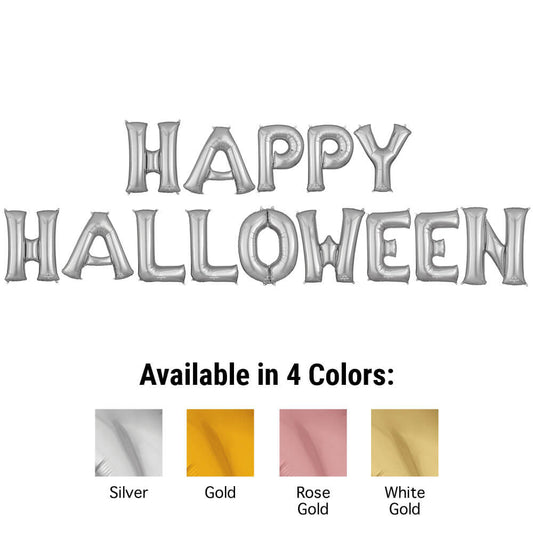34 inch HAPPY HALLOWEEN - ANAGRAM LETTERS KIT | USA Decoration®