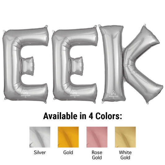 34 inch EEK - ANAGRAM LETTERS KIT | USA Decoration®