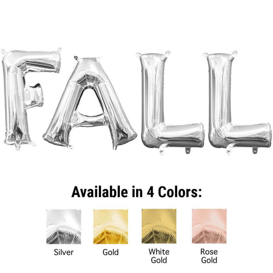 16 inch FALL - ANAGRAM LETTERS KIT (AIR-FILL ONLY) | USA Decoration®