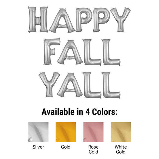 34 inch HAPPY FALL YALL - ANAGRAM LETTERS KIT | USA Decoration®
