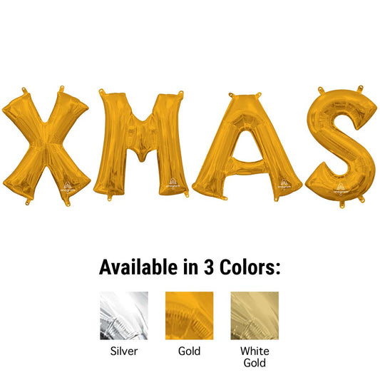16 inch XMAS - ANAGRAM LETTERS KIT (AIR-FILL ONLY) | USA Decoration®