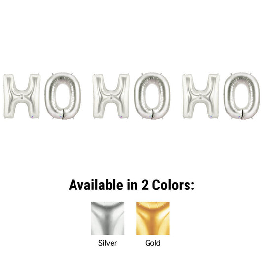40 inch HO HO HO - MEGALOON LETTERS KIT | USA Decoration®