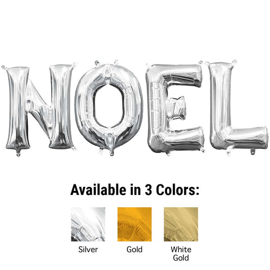 16 inch NOEL - ANAGRAM LETTERS KIT (AIR-FILL ONLY) | USA Decoration®