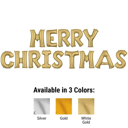 34 inch MERRY CHRISTMAS - ANAGRAM LETTERS KIT | USA Decoration®