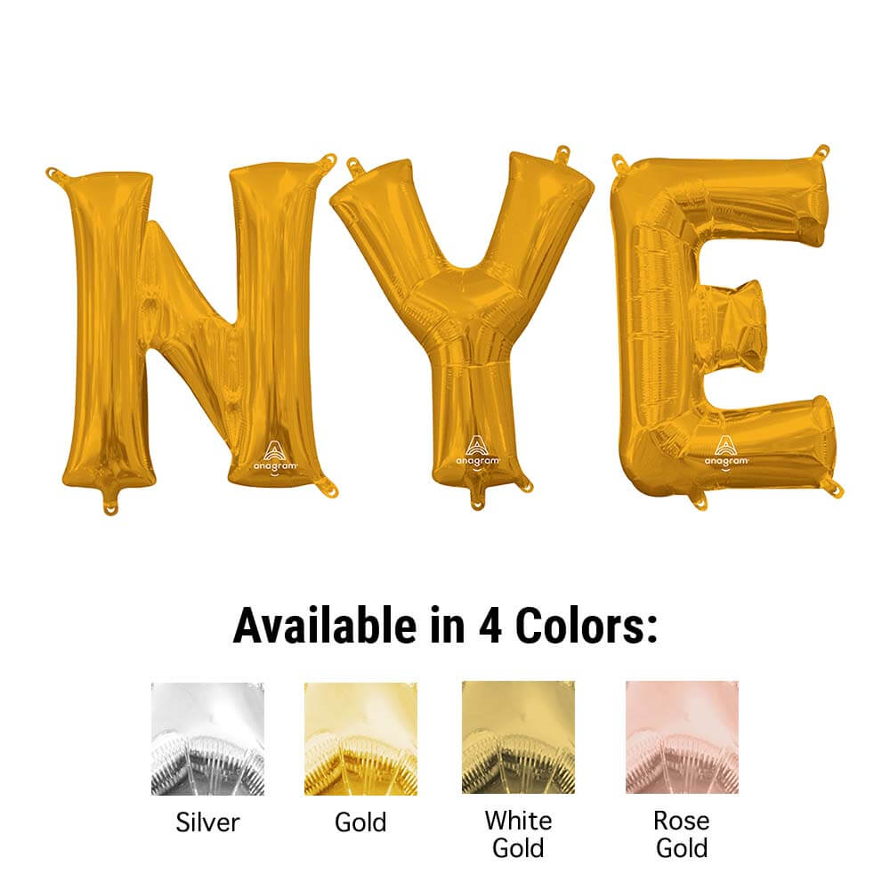 16 inch NYE - ANAGRAM LETTERS KIT (AIR-FILL ONLY) | USA Decoration®