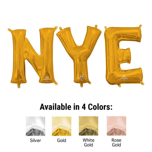 16 inch NYE - ANAGRAM LETTERS KIT (AIR-FILL ONLY) | USA Decoration®