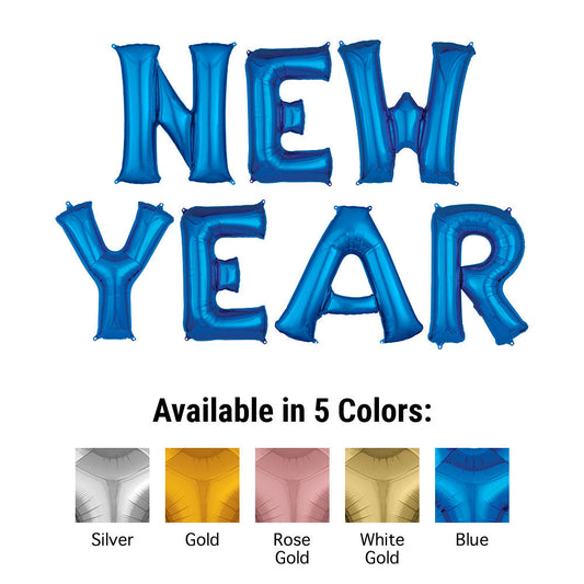 34 inch NEW YEAR - ANAGRAM LETTERS KIT | USA Decoration®