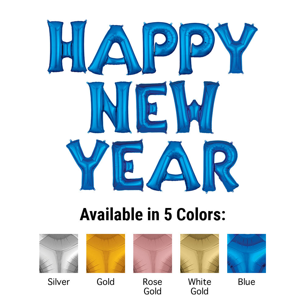 34 inch HAPPY NEW YEAR - ANAGRAM LETTERS KIT | USA Decoration®
