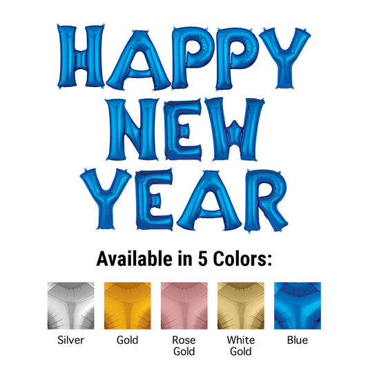 34 inch HAPPY NEW YEAR - ANAGRAM LETTERS KIT | USA Decoration®