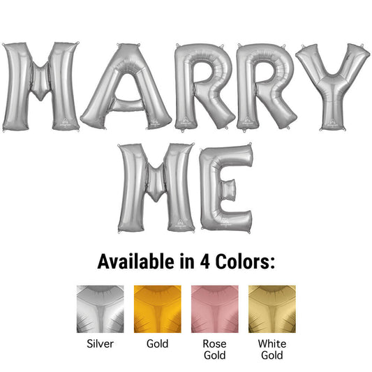 34 inch MARRY ME - ANAGRAM LETTERS KIT | USA Decoration®
