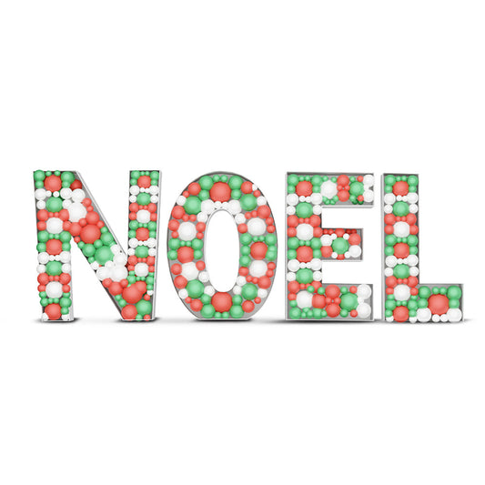 39 inch NOEL - MOSAIC FRAME LETTER KIT | USA Decoration®