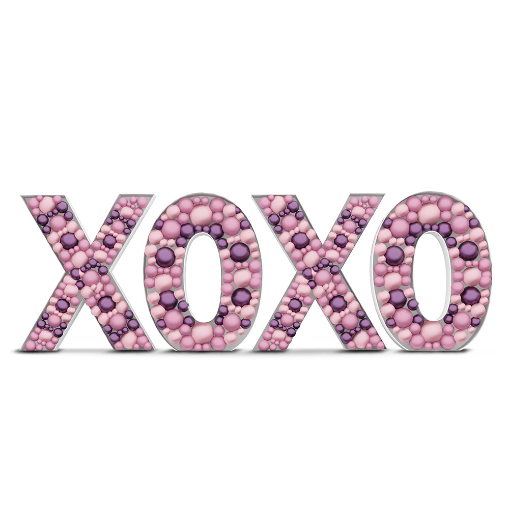 39 inch XOXO - MOSAIC FRAME LETTER KIT | USA Decoration®