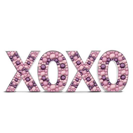 39 inch XOXO - MOSAIC FRAME LETTER KIT | USA Decoration®