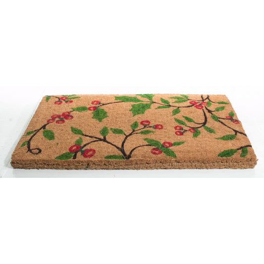 Keltner Floral Christmas Doormat