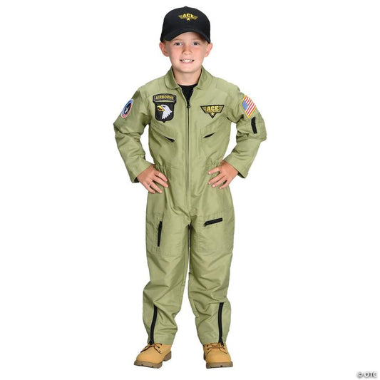 Kids Fighter Pilot Costume