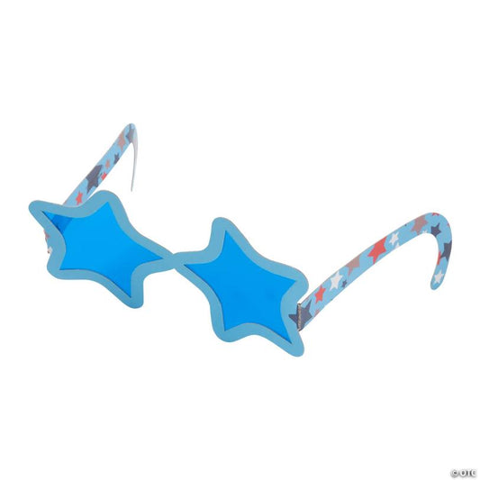 Kids Patriotic Paper Acetate Glasses - 12 Pc.
