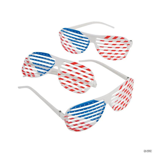 Kids Patriotic Shutter Glasses - 12 Pc.
