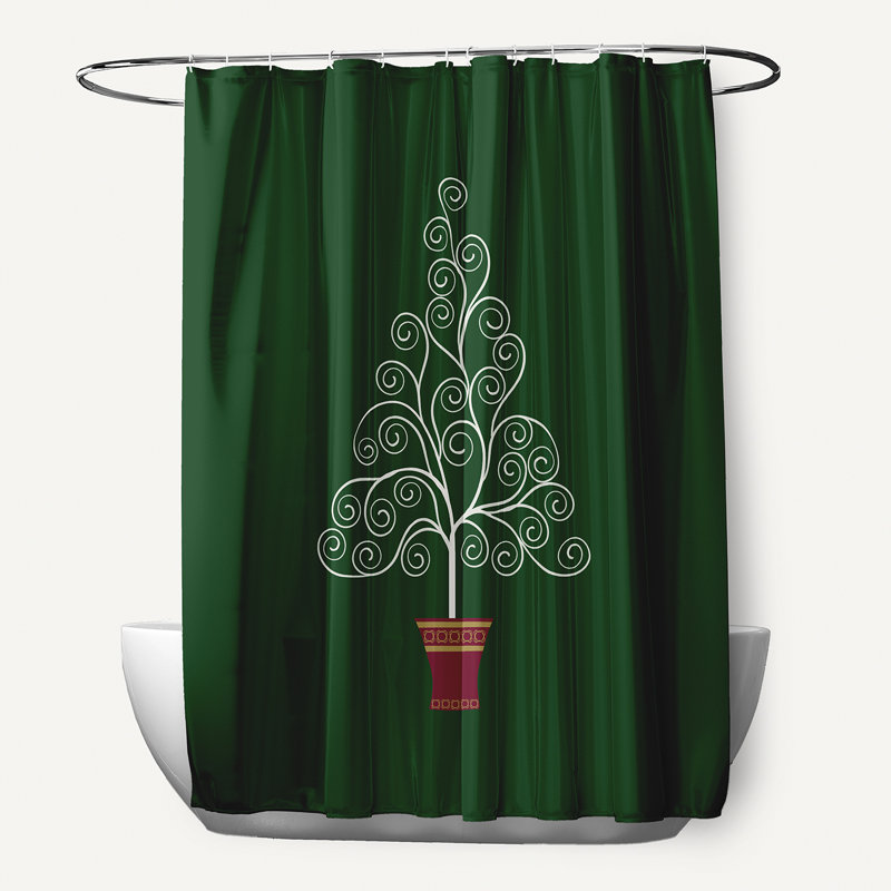 Kimberlys Floral Shower Curtain