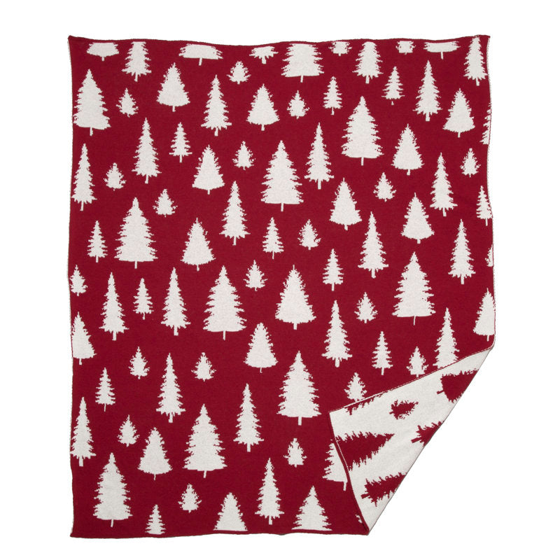Knitted Throw Blanket