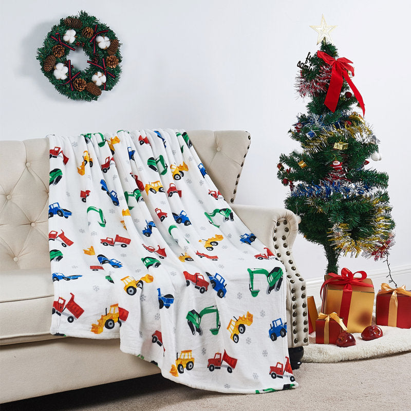 Knitted Throw Blanket