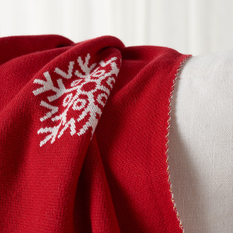Knitted Throw Blanket