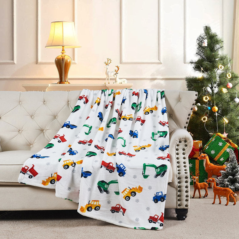 Knitted Throw Blanket