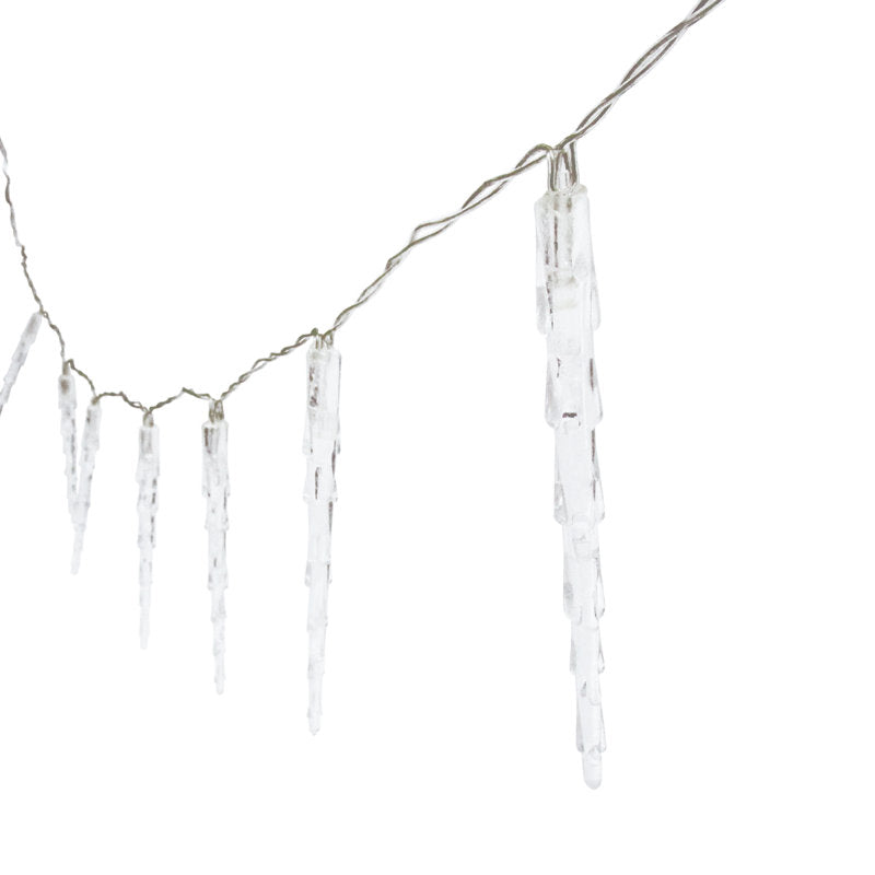 LED Acrylic Icicle String Lights