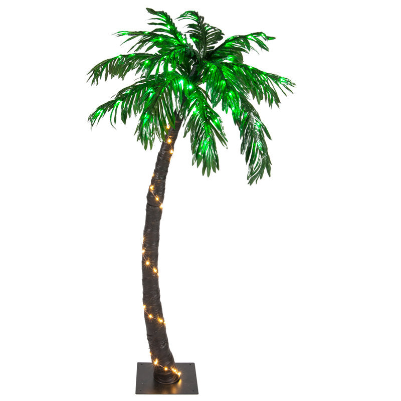 LED Lighted Palm Tree & Branches