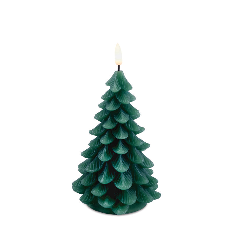 Pine / Christmas Tree Scented Jar Candle with Ceramic Holder