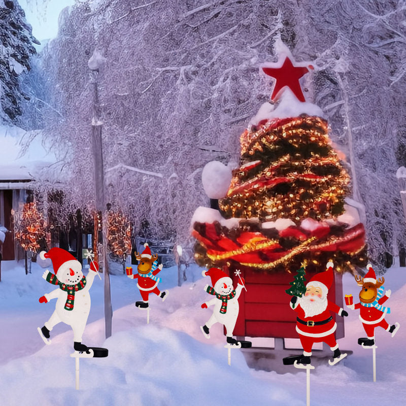 LED Santa Claus Lighted Sign