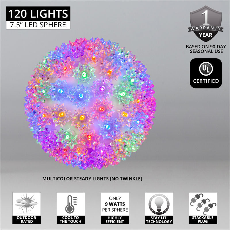 LED Starlight Sphere Holiday Lighted Display