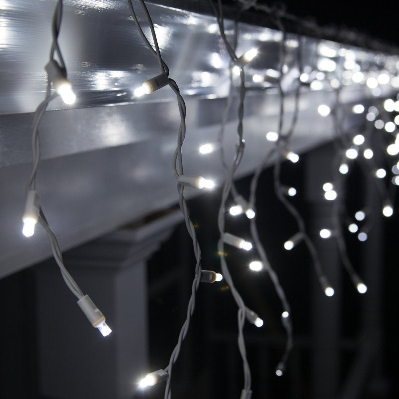 LED Twinkle Icicle Lights
