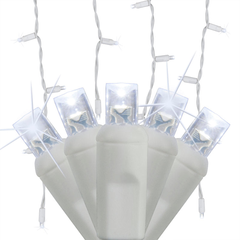 LED Twinkle Icicle Lights