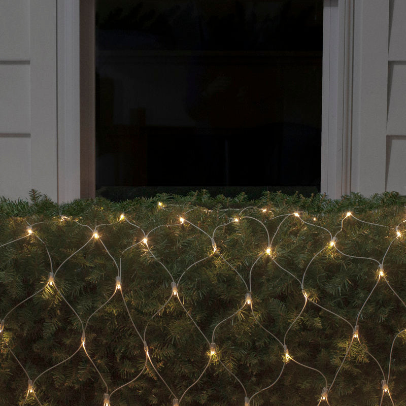 LED Wide-Angle Net Column Wrap Lights