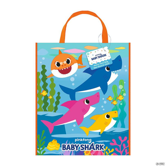 Large Baby Shark Tote Bag
