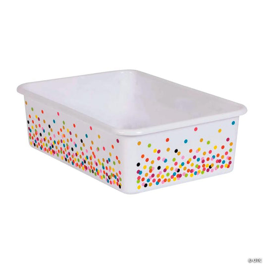 Large Confetti Storage Bin