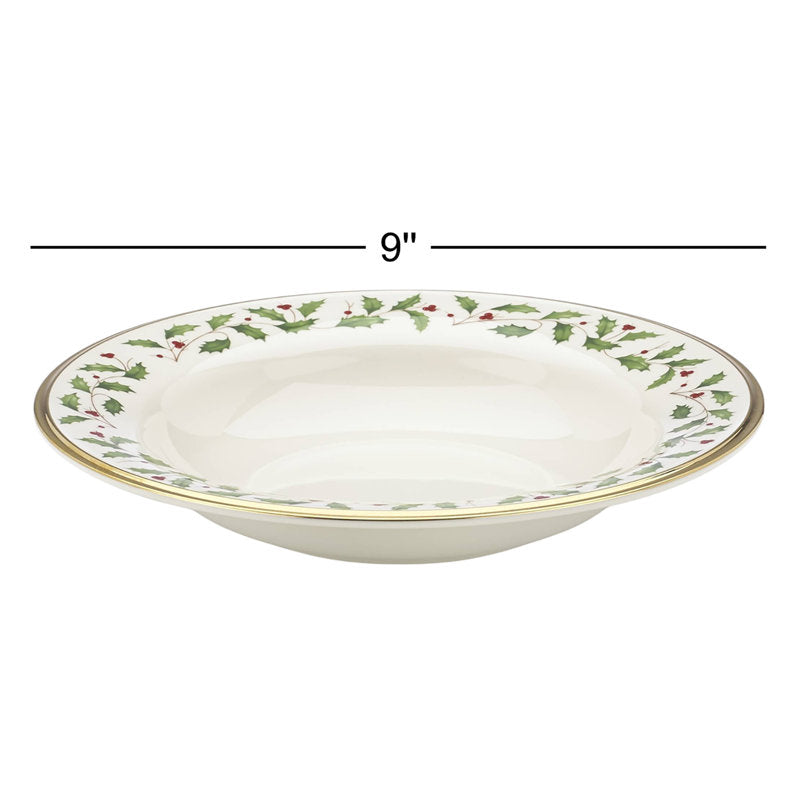 Lenox Holiday Pasta / Soup Plate