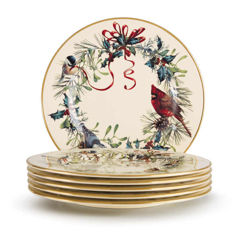 Lenox Winter Greetings Salad Plate