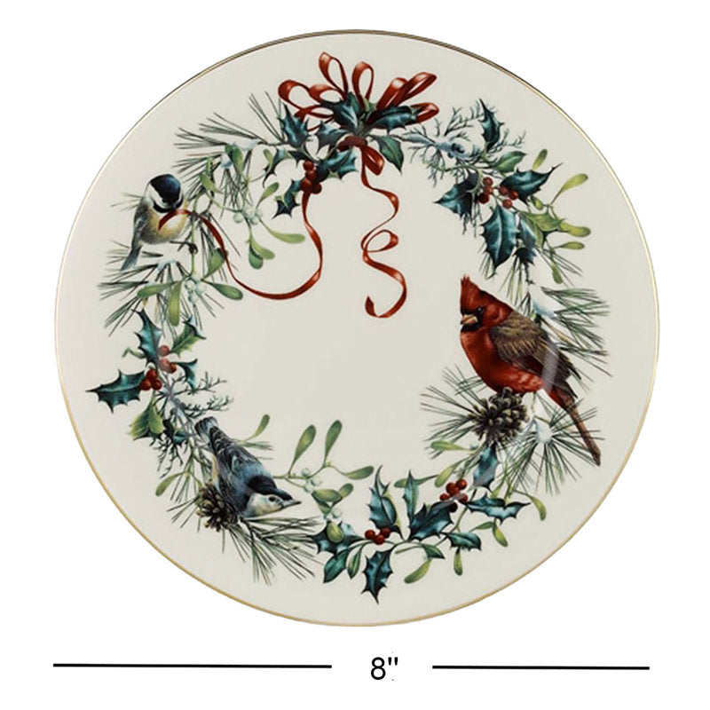 Lenox Winter Greetings Salad Plate