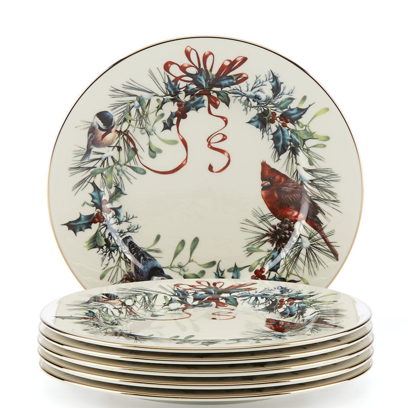 Lenox Winter Greetings Salad Plate