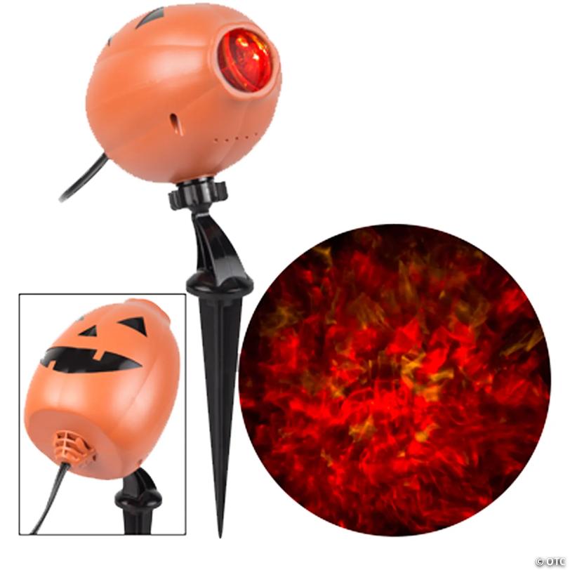 LightShow® LED Projection Spotlight Fireblaze Halloween Decoration